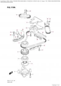 119A  -  Timing  Chain (Df200T,Df200Z, (119A -   (Df200T, Df200Z,)