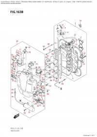 163B  -  Throttle  Body (Df225T, (163B -   (Df225T,)