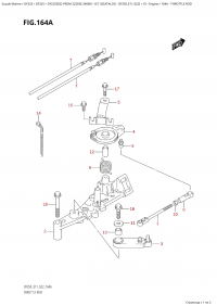 164A - Throttle  Rod (164A -  )