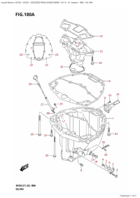 180A - Oil Pan (180A -  )