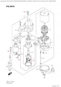 301A  -  Starting  Motor (301A -  )