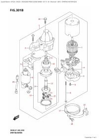 301B - Starting Motor (025) (301B -   (025))