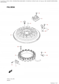 303A  -  Magneto (Df200T,Df200Z, (303A -  (Df200T, Df200Z,)