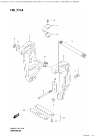 335A - Clamp Bracket (L-Transom) (335A -   (L-Transom))