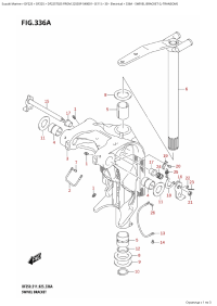 336A - Swivel Bracket (L-Transom) (336A -   (L-Transom))