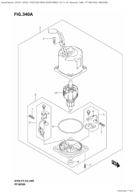 340A - Ptt Motor (L-Transom) (340A -   (L-Transom))