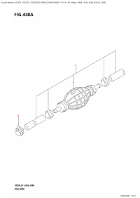 430A - Fuel Hose (E01,E11,E40) (430A -   (E01, E11, E40))