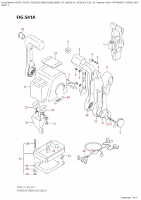 541A  -  Opt:remote Control Assy (541A - :    )