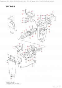 545A - Opt:remote  Control  Assy  Single  (2) (545A -    ,  (2))