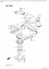 119A  -  Timing  Chain  (Df200T,Df200Z,Df225T,Df225Z,Df250T, (119A -   (Df200T, Df200Z, Df225T, Df225Z, Df250T,)