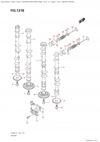 121B - Camshaft (Df250A) (121B -   (Df250A))