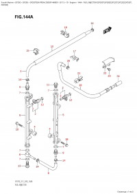 144A  -  Fuel  Injector  (Df200T,Df200Z,Df225T,Df225Z,Df250T, (144A -   (Df200T, Df200Z, Df225T, Df225Z, Df250T,)