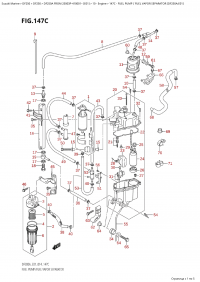 147C - Fuel Pump / Fuel  Vapor Separator (Df250A:e01) (147C -   /    (Df250A: e01))