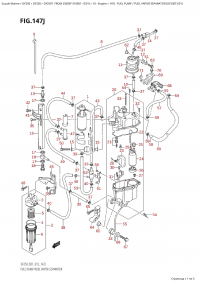 147J  -  Fuel  Pump  /  Fuel  Vapor  Separator  (Df250T:e01) (147J -   /    (Df250T: e01))