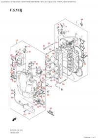 163J - Throttle Body (Df250T:e01) (163J -   (Df250T: e01))