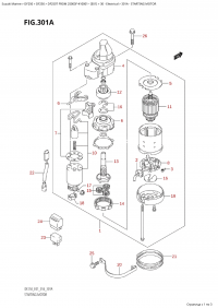 301A - Starting Motor (301A -  )