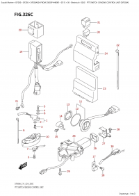 326C - Ptt Switch  /  Engine Control Unit  (Df250A) (326C -   /    (Df250A))