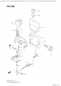 326J  -  Ptt  Switch  /  Engine  Control  Unit  (Df250T:e01) (326J -   /    (Df250T: e01))