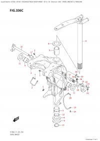 336C - Swivel Bracket (L-Transom) (336C -   (L-Transom))