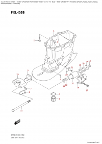 405B  -  Drive  Shaft  Housing  ((Df200T,Df200Z,Df225T,Df225Z, (405B -    ( (Df200T, Df200Z, Df225T, Df225Z,)