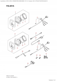 601A - Opt:multi Function Gauge (1) (601A - : multi Function Gauge (1))