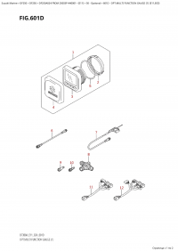 601D - Opt:multi  Function  Gauge  (1)  (E11,E03) (601D - : multi Function Gauge (1) (E11, E03))