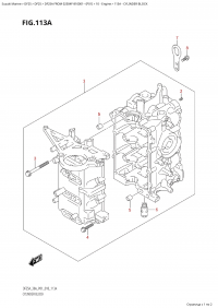 113A - Cylinder Block (113A -  )