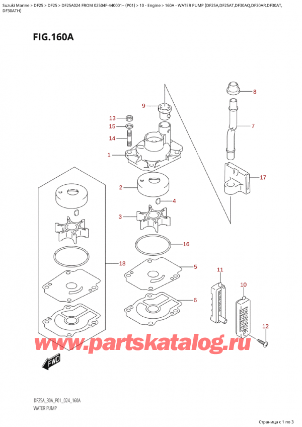 ,   , SUZUKI Suzuki DF25A S / L FROM 02504F-440001~  (P01 024)  2024 ,   (Df25A, Df25At, Df30Aq, Df30Ar, Df30At,