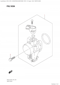 163A - Throttle Body (163A -  )