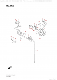 206B - Clutch  Rod  (Df25Ar,Df25At,Df30Ar,Df30At) (206B -   (Df25Ar, Df25At, Df30Ar, Df30At))