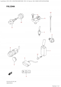 334A - Sensor / Switch (Df25A,Df30Aq) (334A -    (Df25A, Df30Aq))