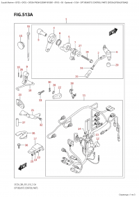 513A - Opt:remote Control Parts (Df25A,Df30A,Df30Aq) (513A - :     (Df25A, Df30A, Df30Aq))