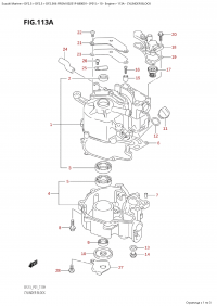 113A - Cylinder Block (113A -  )