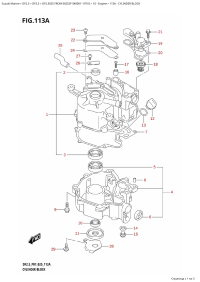 113A - Cylinder Block (113A -  )