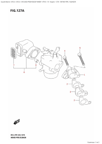 127A - Intake Pipe / Silencer (127A -   / )