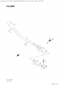 208A - Clutch Lever (208A -  )