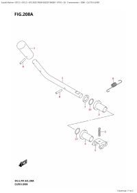 208A - Clutch Lever (208A -  )