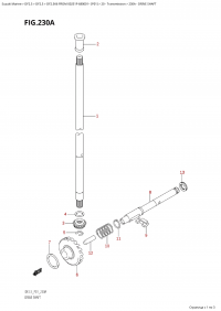 230A - Drive Shaft (230A -   )