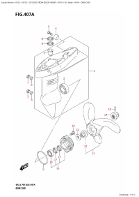 407A - Gear Case (407A -   )