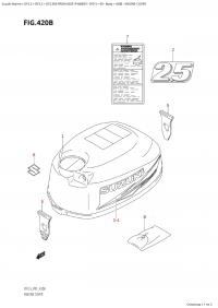 420B - Engine Cover (420B -   ())