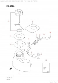 432A - Fuel Tank (432A -  )