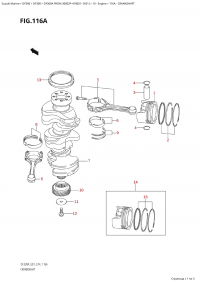 116A - Crankshaft (116A - )