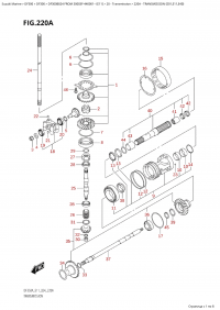 220A - Transmission (E01,E11,E40) (220A -  (E01, E11, E40))