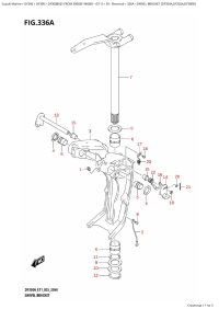 336A - Swivel  Bracket (Df350A,Df325A,Df300B) (336A -   (Df350A, Df325A, Df300B))