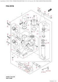 337A - Trim Cylinder (Df350A,Df325A,Df300B) (337A -   (Df350A, Df325A, Df300B))