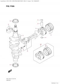 116A - Crankshaft (116A - )