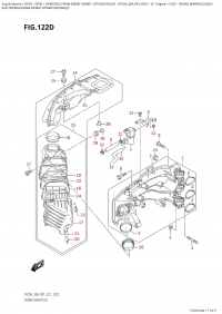 122D - Intake Manifold ((021, (122D -   ( (021,)