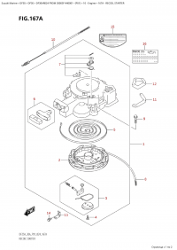 167A - Recoil Starter (167A -  )