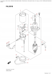 301B  -  Starting Motor  (Df25At, (301B -   (Df25At,)