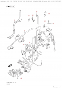 322C - Harness  (Df25At,Df30At) (322C -   (Df25At, Df30At))